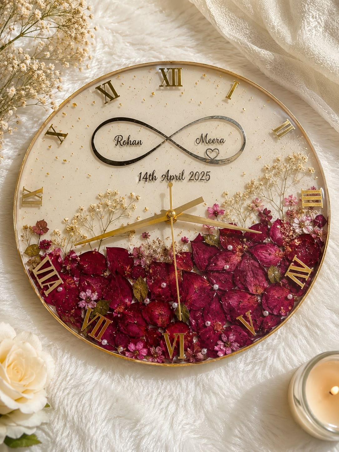 Resin Wall Clocks